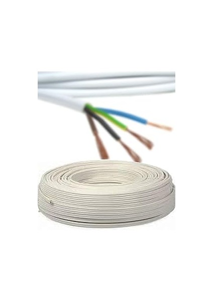 Mobee Çınar 2x0,75 100mt Elektrik Kablosu Kablo Elektrik Uzatma Kablosu Aydınlatma 1410