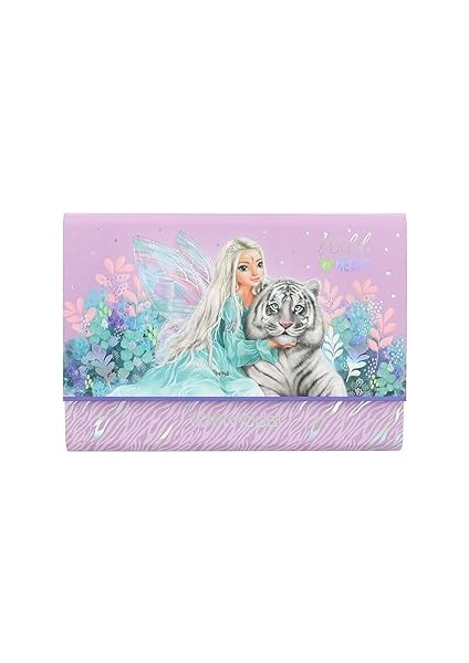 Depesche 12708 Topmodel Fantasy Tiger - Mektup Kağıdı Seti, 3 Tasarım ve Zarf Içerisinde 24 Mektup