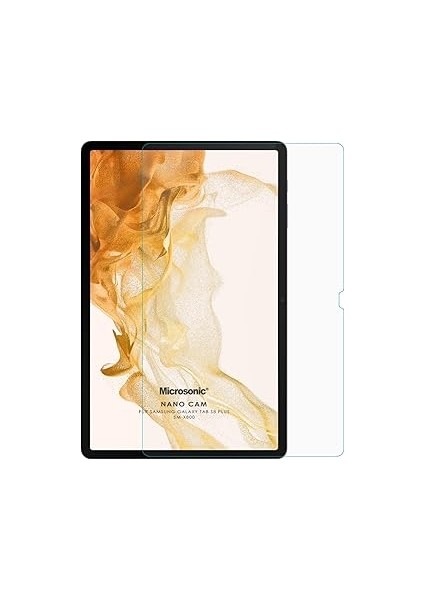 Microsonic Galaxy Tab S10 Plus X820 Nano Glass Cam Ekran Koruyucu [galaxy Tab S10 Plus X820