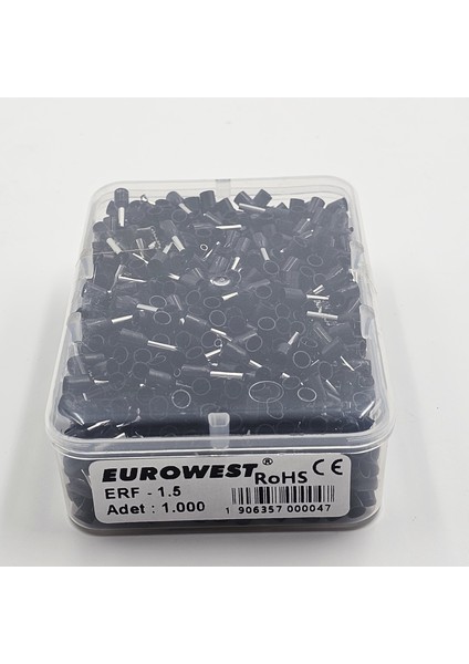 1,5 mm Izoleli Kablo Yüksüğü - 1000 Lik Paket