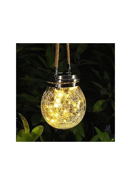 Dış Mekan Solar Lamba, LED Solar Fener, Asılı Hava Koşullarına Dayanıklı, Güneş Ener