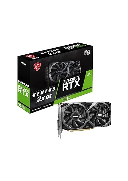 VGA Geforce Rtx 3050 Ventus 2x Xs 8g Oc RTX3050 8gb Gddr6 128B DX12 Pcie 4.0 X8 (1xdp 1xhdmi 1x