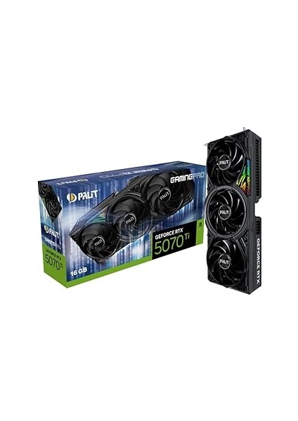 Palit Nvidia Geforce RTX5070TI Gamingpro 16GB 256BIT Gddr7 Ekran Kartı NE7507T019T2-GB2031A