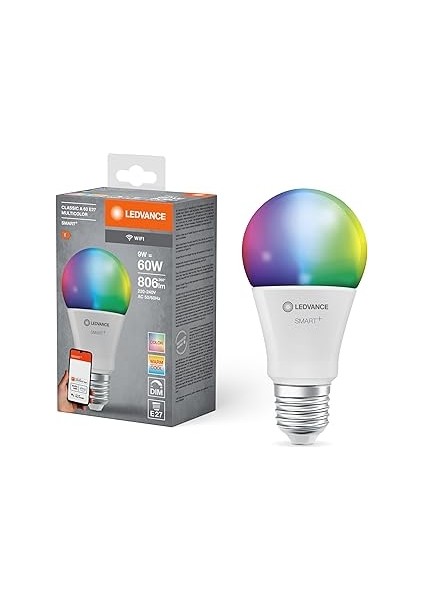 Ledvance Smart LED Lamba Wifi Kontrollü 9W