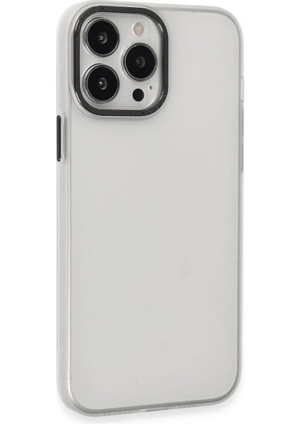 Newface iPhone 15 Pro Max Kılıf Modos Metal Kapak - Şeffaf fiyatları