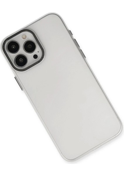 Newface iPhone 15 Pro Max Kılıf Modos Metal Kapak - Şeffaf modelleri