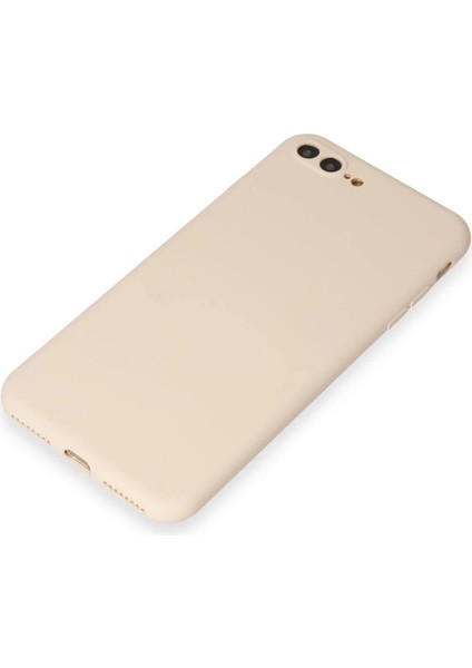 Newface iPhone 7 Plus Kılıf First Silikon - Krem fırsatları