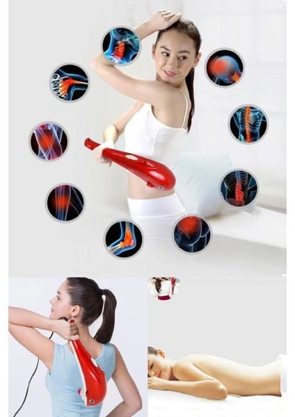 Sessiz ve Güçlü 2 Hız Ayarlı Elektrikli Masaj Tabancası, Kaslara Rahatlık Sağlar fırsatları