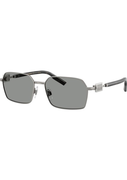 DG2316 (04/1) 56 | Unisex Gri Güneş Gözlüğü