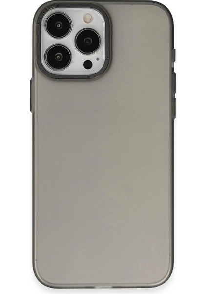 Newface iPhone 15 Pro Kılıf Modos Metal Kapak - Siyah
