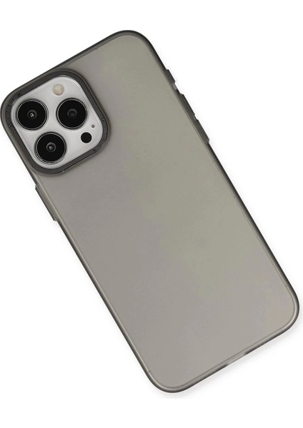 Newface iPhone 15 Pro Kılıf Modos Metal Kapak - Siyah modelleri