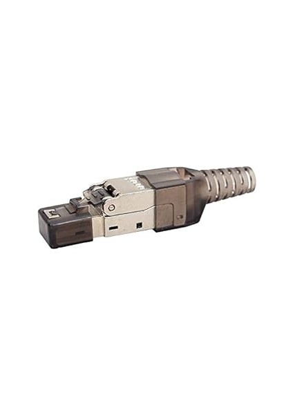 Pensesi̇z Kolay Bağlantili Metal Cat6 Stp Jack Konnektör