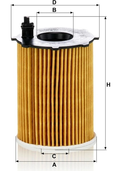 Hu 716/2 x - Yağ Filtresi - Mann Fılter fiyatları