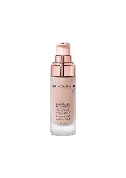 Naj Oleari Lasting Veil Foundation Natural Rose 02 Likit Fondöten 20 ml