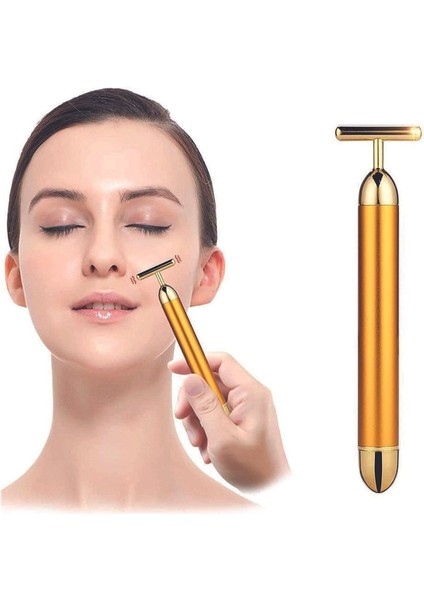 Titreşimli Elektrikli Yüz Masaj Aleti, Sağlıklı ve Parlak Cilt Için