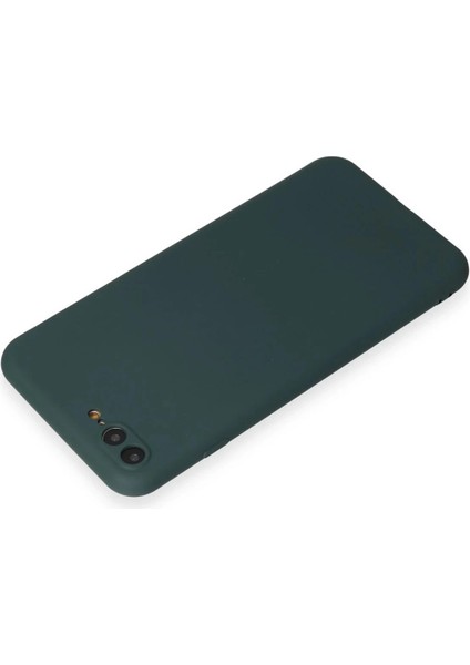 Newface iPhone 7 Plus Kılıf First Silikon - Koyu Yeşil modelleri