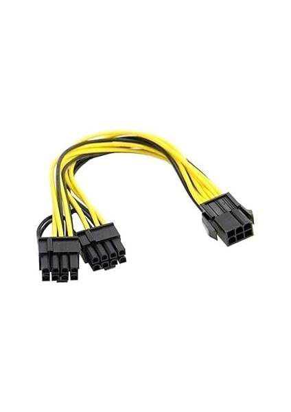 Ancheyn Pci 8 Pin (6+2) 2x Pci-E Ekran Kartı Power Çoklayıcı Kablosu 4302