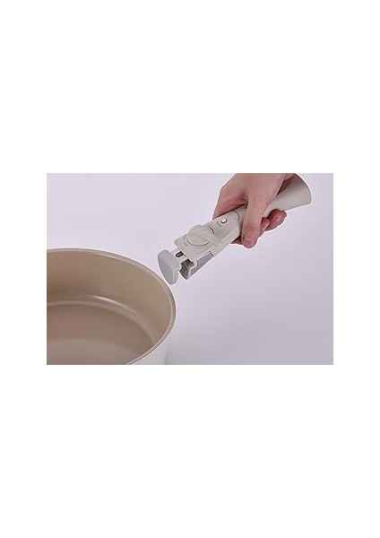 Midas Bej Tava ve Tencere Çıkarılabilir Tutma Sapı