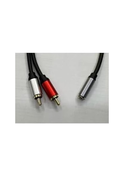 Dişi Stereo Erkek Rca Dişi Aux 2 Rca Kablo 2 Rca Erkek Dişi Stereo Kablo