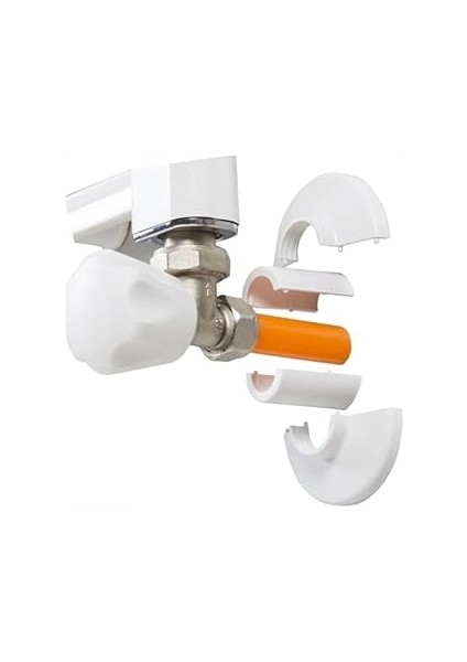 3öz Havlupan Boru Gizleme/ayarlı- Beyaz - AHB100
