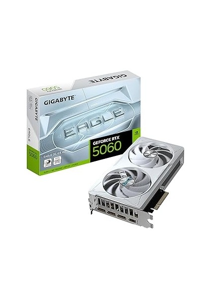 Geforce Rtx™ 5060 Eagle Oc Ice 8g 2 Fanlı Windforce Soğutmalı Gaming Ekran Kartı – GV-N506