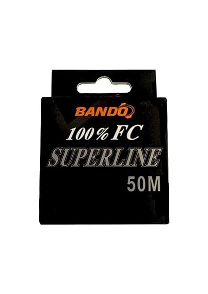 SÜPERLINE%100 Fluorocarbon Misina Standart 0.21MM - 50MT - 3.8kg