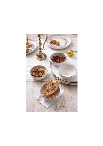 Porselen Bone Joy 4 Parça 10 Santimetre Kase Seti