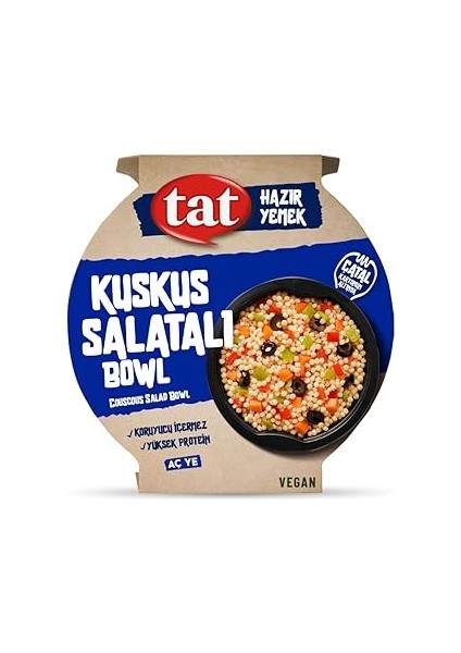 Tat Kuskus Salatalı Bowl 200 Gram x 8