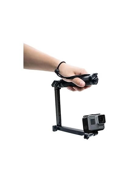 Ile Uyumlu Aksiyon Kamera Monopod Çubuğu Stand Mini 3ın1 Tripod