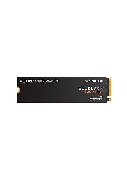 Wd_black 500GB SN7100 Nvme Dahili Oyun SSD Katı Hal Sürücüsü - Gen4 Pcie, M.2 2280, 6.800 Mb/s'ye K