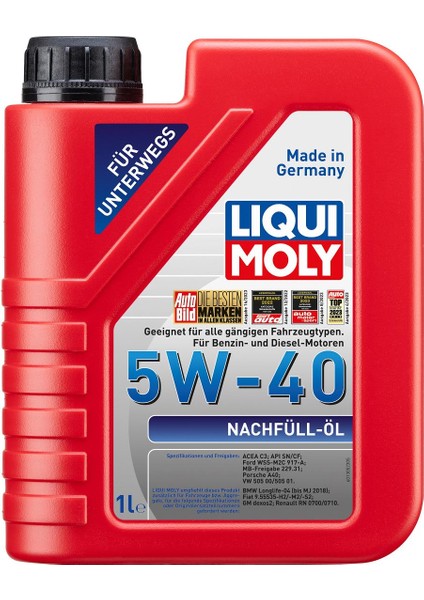Top-Up Oıl 5W-40 1 L