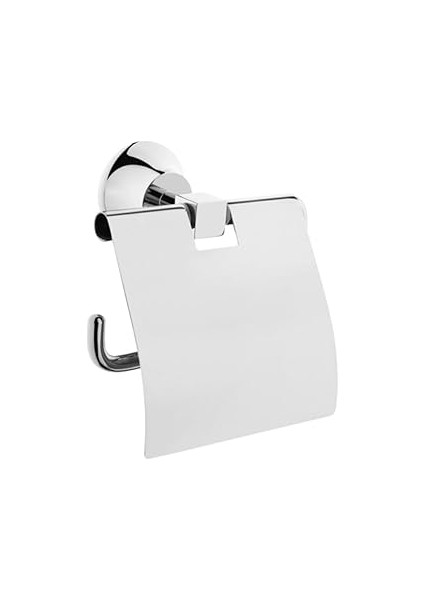 Juno Classic A44422 Tuvalet Kağıtlığı, Kapaklı, Krom