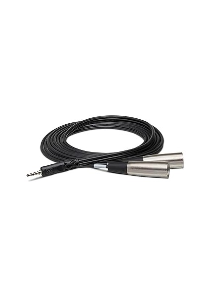 Hosa 3.5 Mm. Trs (M) - Dual Xlr (M) Stereo Breakout Kablo 3 M (Cyx-403m)