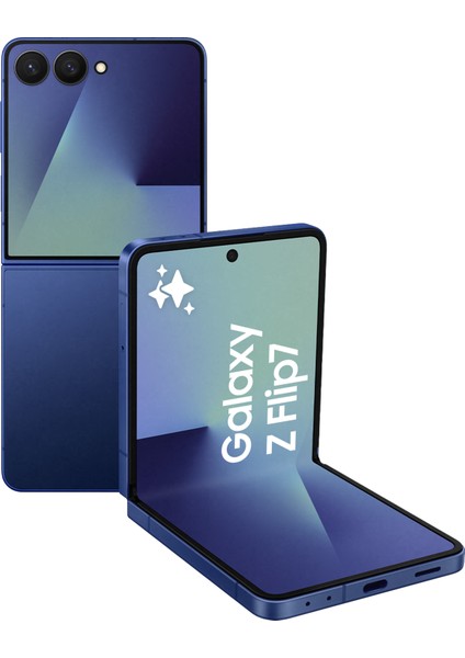 Galaxy Z Flip7 512 GB 12 GB Ram (Samsung Türkiye Garantili) Gölge Mavisi