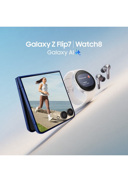 Galaxy Z Flip7 512 GB 12 GB Ram (Samsung Türkiye Garantili) Gölge Mavisi