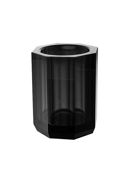 System Cyrstal Bath Accessory Tooth Mug Black Siyah Tek Ebat BA2049 007 C2