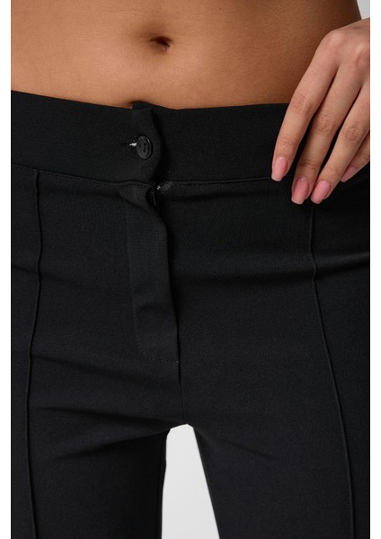 Kadın Yüksek Bel Toparlayıcı Ispanyol Paça Palazzo Pantolon fırsatları