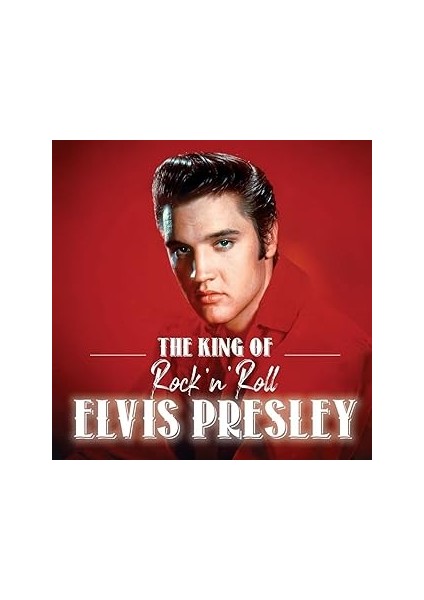 Gereksi̇z Şeyler Elvis Presley The King Of Rock'n Roll Plak