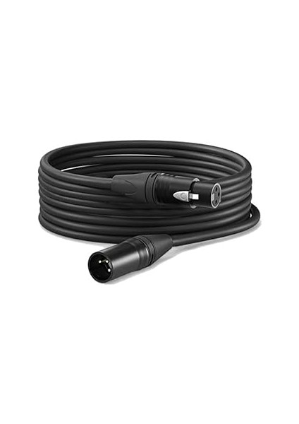 Mcb-15x Stereo Mikrofon Kablosu Xlr + Xlr 15 Metre Siyah Renk