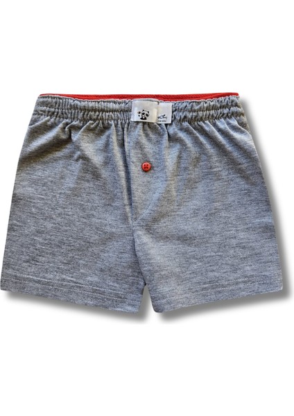 %100 Pamuklu Erkek Çocuk Boxer Külot Iç Çamaşır 5li Set