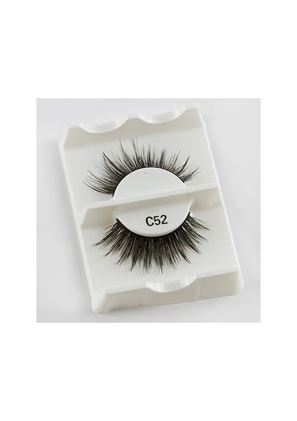 Ankanorm 3D Kirpik, C52 Takma Kirpik, Maskara Sürülebilen Takma Kirpik