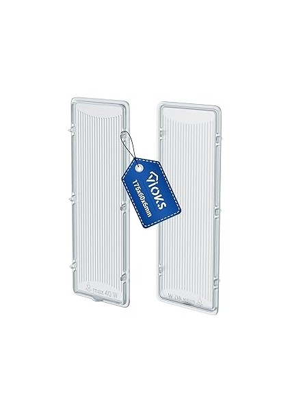 Vioks Hood Lambası Kapağı 2 Adet 175 x 60 mm 264984 00264984 Kapak Lambası Çer