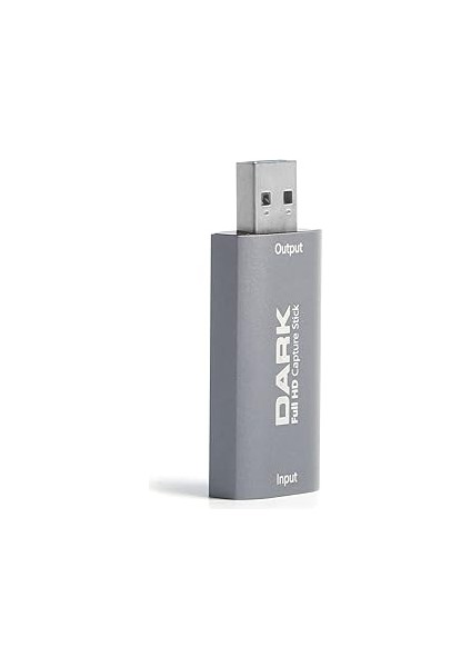 Dark 1080P 60FPS Video Capture USB Video Kayıt Dongle (DK-HD-CAP1082)
