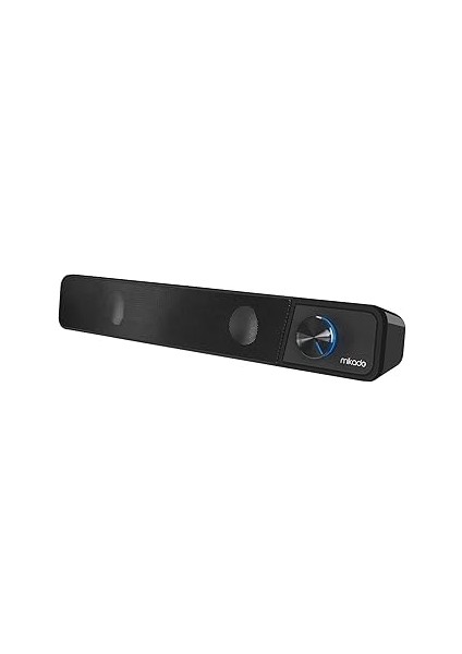 Lunatic Mi̇kado Serisi MD-69S Siyah 3WX2 LED Işıklı Multimedia Soundbar Speaker (Bluetooth Desteği Y