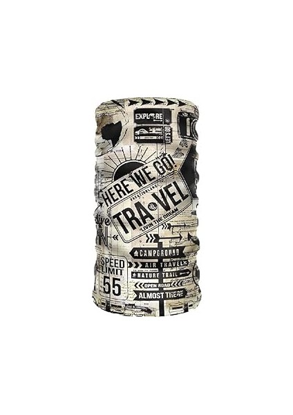 Bebo Store Extreme Spor Motor ve Bisiklet Kullananlara Desenli Buff Boyunluk Bandana Balaklava