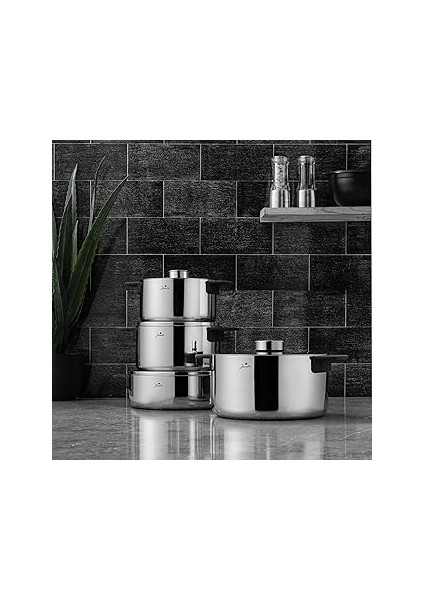 Infinity 8 Parça Çelik Tencere Seti