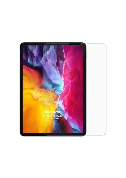 Microsonic Ipad Pro 11'' 2020 2. Nesil (A2228-A2068-A2230) Temperli Cam Ekran Koruyucu [ıpad