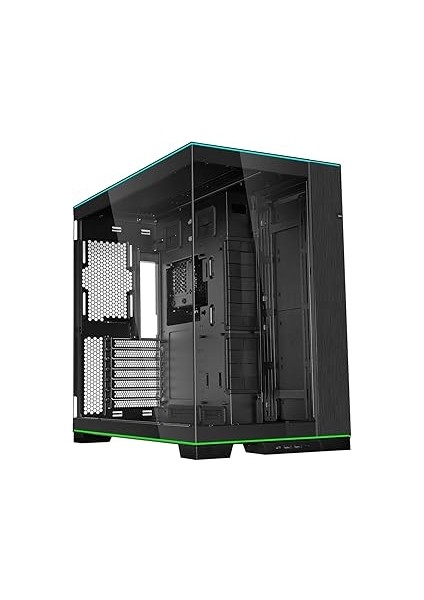 Lian Li O11D Evo Rgb Oyun Bilgisayarı Kasası Atx Siyah - Rgb Aydınlatmalı Midi Tower Pc Kasası, 455