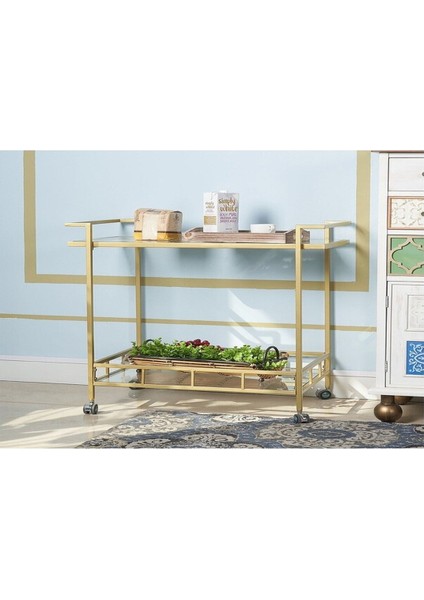 Sharon Gold Metal Servis Arabası fiyatları