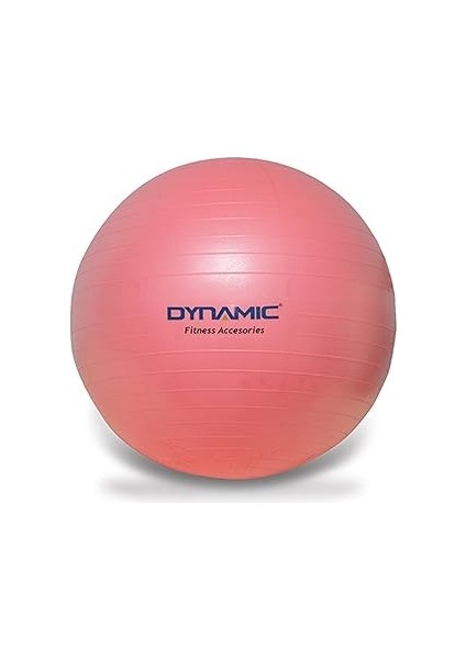 Dynamic T5009 Gymball Pilates Topu 65 cm Unisex, Pembe, Tek Beden